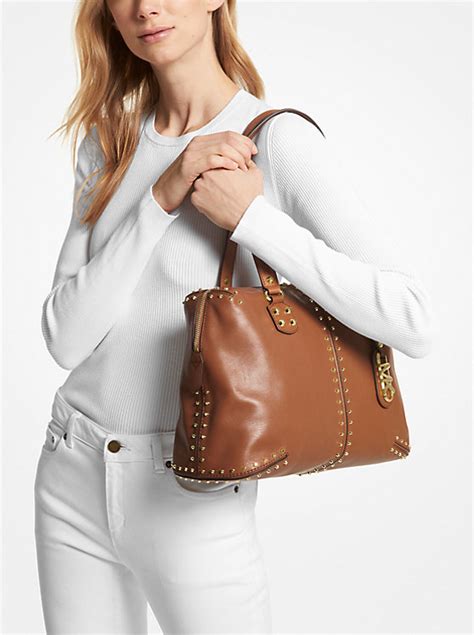 michael kors large matilda shoulder tote|Astor Large Studded Leather Tote Bag .